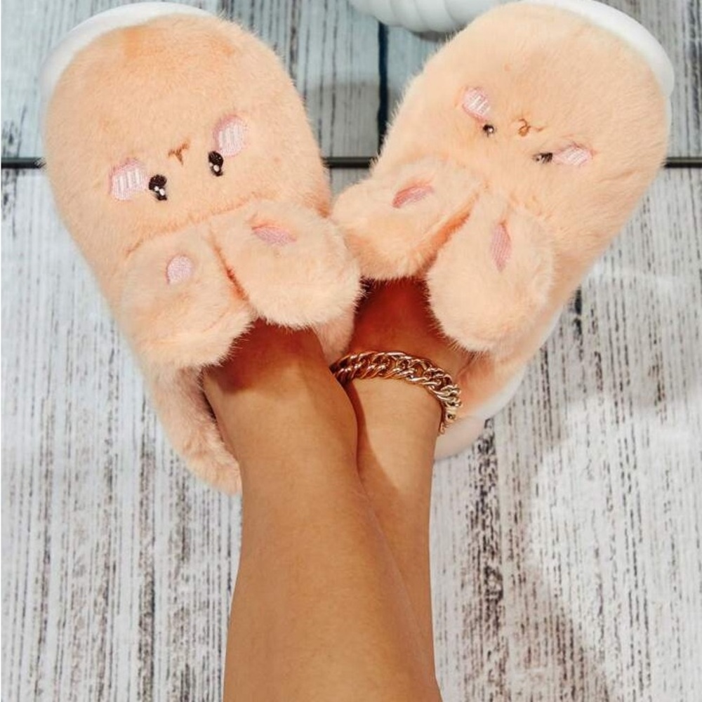 Cute pink Bunny Slippers